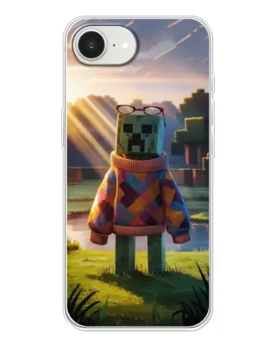 Чохол для iPhone 16e з картинкою «Кріпер у светрі»