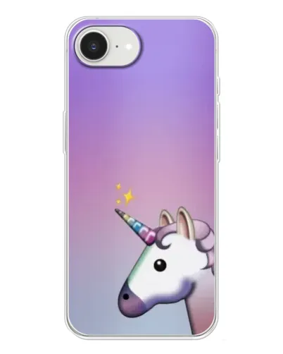 Чохол для iPhone 16e з картинкою «Єдиноріг градієнт» Чохол для iPhone 16e з картинкою «Єдиноріг градієнт»