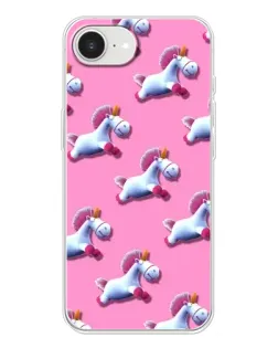 Чохол для iPhone 16e з картинкою «Єдинороги на рожевому» Чохол для iPhone 16e з картинкою «Єдинороги на рожевому»