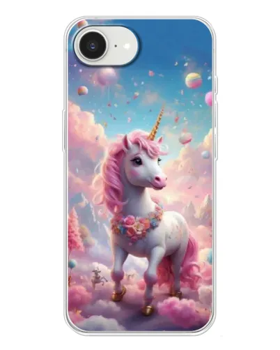 Чохол для iPhone 16e з картинкою «Єдиноріг серед хмар» Чохол для iPhone 16e з картинкою «Єдиноріг серед хмар»