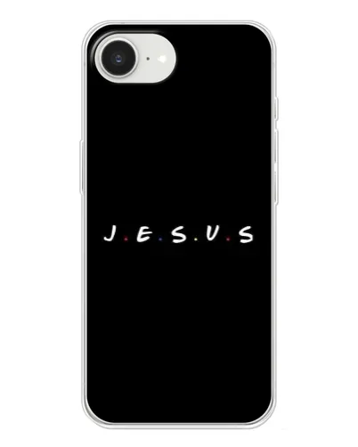 Чехол для iPhone 16e с картинкой «Точки веры J.E.S.U.S.»