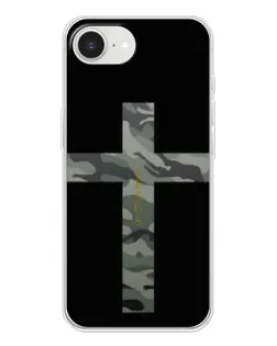 Чехол для iPhone 16e с картинкой «Милитари Крест»