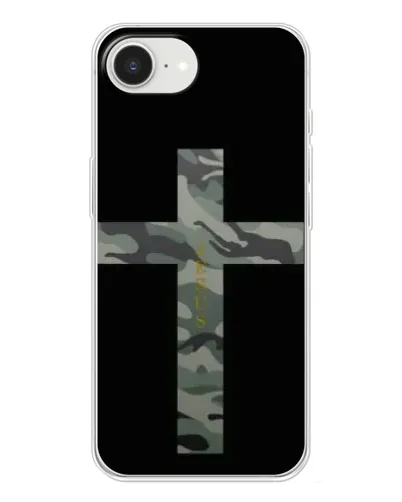 Чехол для iPhone 16e с картинкой «Милитари Крест»