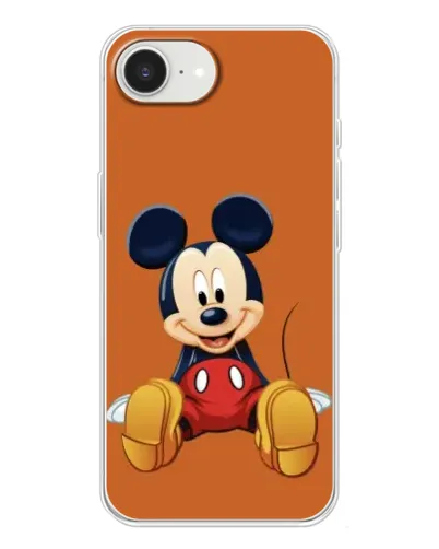 Чохол для iPhone 16e з картинкою «Міккі відпочиває»