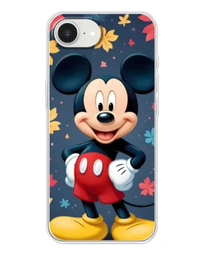 Чохол для iPhone 16e з картинкою «Осінній Mickey Mouse»
