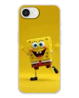 Чохол для iPhone 16e з картинкою «Позитивний Губка Боб»