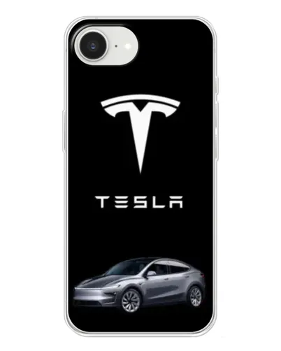 Чохол для iPhone 16e з картинкою «Tesla Model Y»