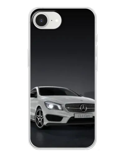 Чохол для iPhone 16e з картинкою «Mercedes AMG GT Silver»