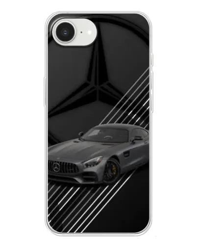 Чохол для iPhone 16e з картинкою «Mercedes AMG — графіка»