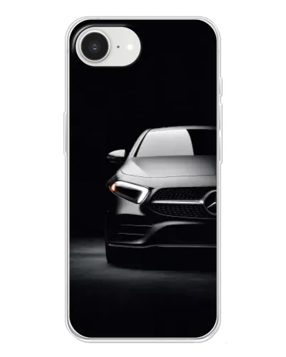 Чохол для iPhone 16e з картинкою «Світло фар Mercedes»