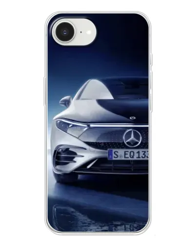 Чохол для iPhone 16e з картинкою «Mercedes EQ — майбутнє»
