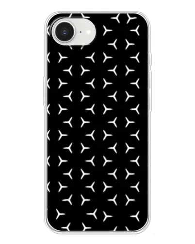Чехол для iPhone 16e с картинкой «Mercedes паттерн звезд» Чехол для iPhone 16e с картинкой «Mercedes паттерн звезд»