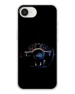 Чохол для iPhone 16e з картинкою «Салон Audi — кермо» Чохол для iPhone 16e з картинкою «Салон Audi — кермо»