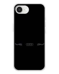 Чохол для iPhone 16e з картинкою «Audi — світловий підпис»