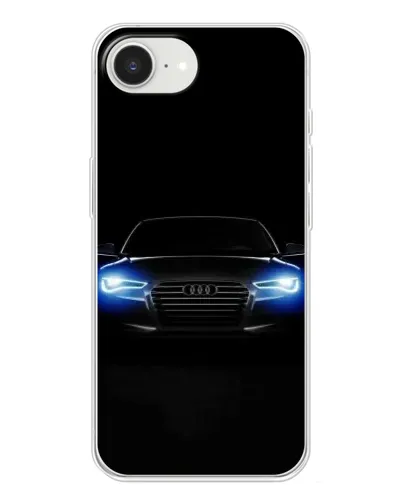 Чохол для iPhone 16e з картинкою «Audi в неоні»