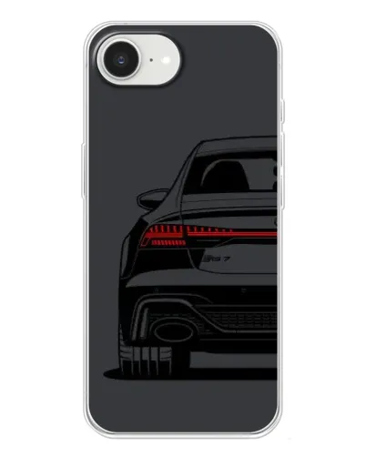 Чохол для iPhone 16e з картинкою «Задня частина Audi — арт»