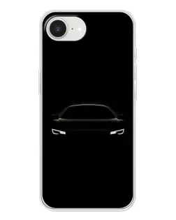 Чохол для iPhone 16e з картинкою «Погляд Audi у темряві»