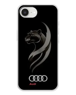 Чохол для iPhone 16e з картинкою «Графіка — пантера та Audi»