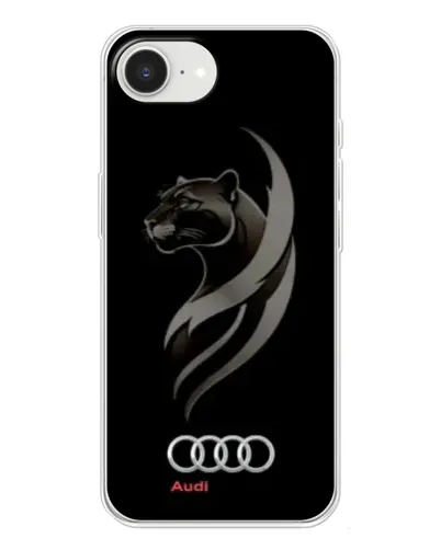 Чохол для iPhone 16e з картинкою «Графіка — пантера та Audi»
