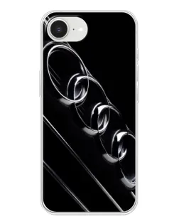 Чохол для iPhone 16e з картинкою «Audi — абстрактні кільця»