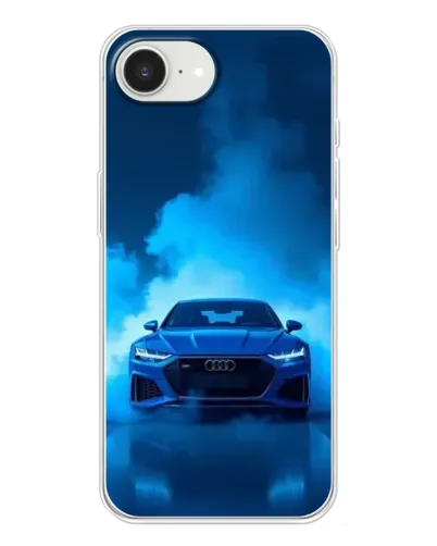 Чохол для iPhone 16e з картинкою «Audi — блакитна енергія»