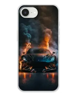 Чохол для iPhone 16e з картинкою «Lamborghini димна естетика»