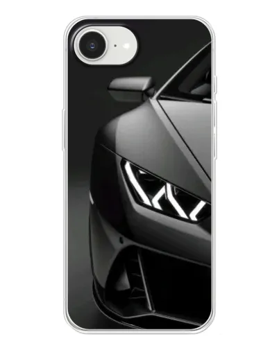 Чохол для iPhone 16e з картинкою «Lamborghini фари деталізація»