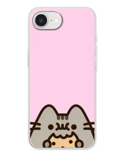 Чохол для iPhone 16e з картинкою «Pusheen та печиво» Чохол для iPhone 16e з картинкою «Pusheen та печиво»