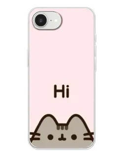 Чохол для iPhone 16e з картинкою «Пушин каже Hi»