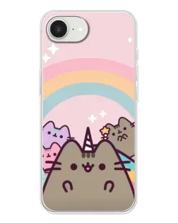Чохол для iPhone 16e з картинкою «Єдиноріг Pusheen»
