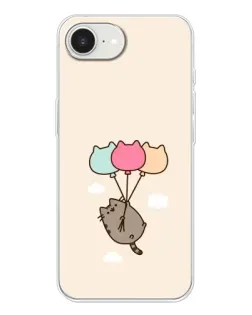Чехол для iPhone 16e с картинкой «Пушин на шариках»