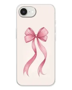 Чохол для iPhone 16e з картинкою «Рожевий бант»