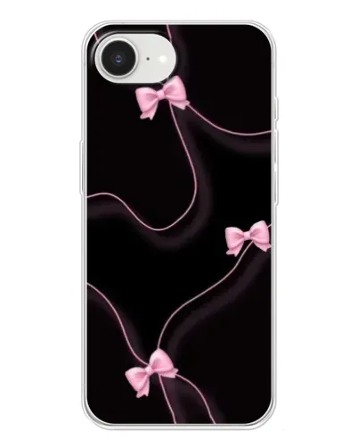 Чохол для iPhone 16e з картинкою «Рожеві стрічки»