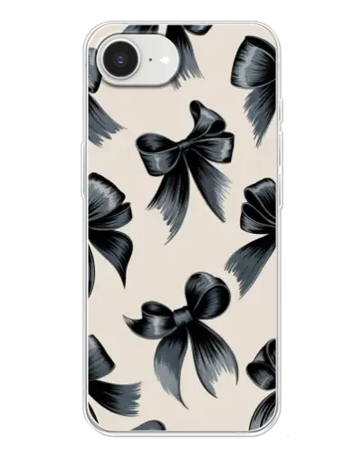Чохол для iPhone 16e з картинкою «Банти Coquette»