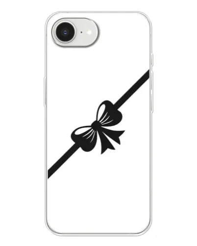 Чохол для iPhone 16e з картинкою «Діагональний бант»