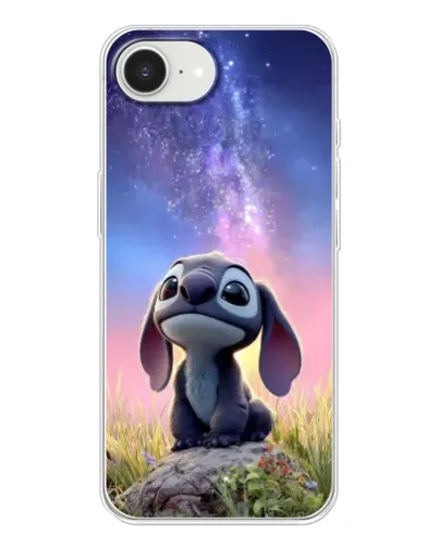 Чехол для iPhone 16e с картинкой «Стич на рассвете»