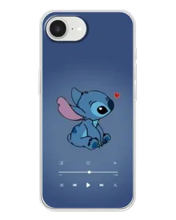 Чехол для iPhone 16e с картинкой «Музыкальный Stitch»