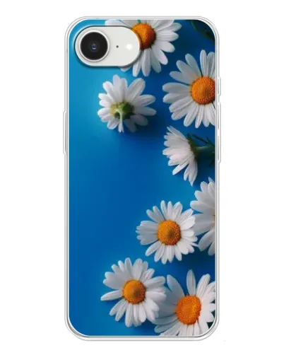 Чохол для iPhone 16e з картинкою «Білосніжні маргаритки»