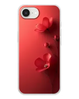 Чохол для iPhone 16e з картинкою «Макові суцвіття»