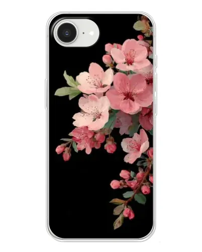 Чохол для iPhone 16e з картинкою «Рожева гілка сакури»