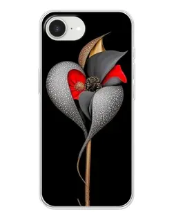 Чехол для iPhone 16e с картинкой «Серебряный фантазийный цветок» Чехол для iPhone 16e с картинкой «Серебряный фантазийный цветок»