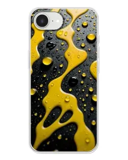 Чохол для iPhone 16e з картинкою «Рідке жовте золото»