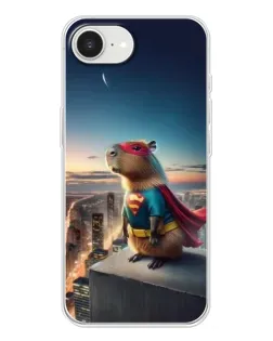 Чохол для iPhone 16e з картинкою «Капі-мен супергерой»