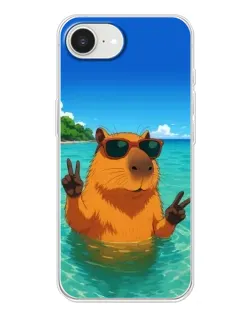 Чохол для iPhone 16e з картинкою «Морська капібара»