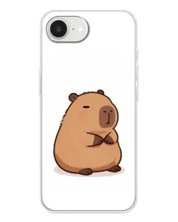 Чохол для iPhone 16e з картинкою «Товстенька капібара»