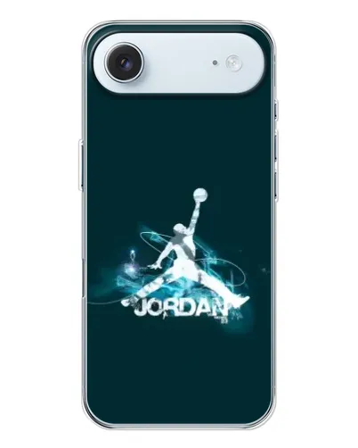 Чехол для iPhone 17 Air с картинкой «Jordan Blue Fire»
