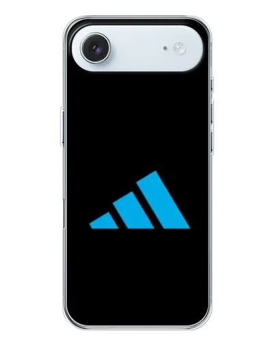 Чехол для iPhone 17 Air с картинкой «Adidas Cyan Logo»