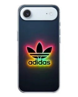 Чехол для iPhone 17 Air с картинкой «Неоновый Adidas»