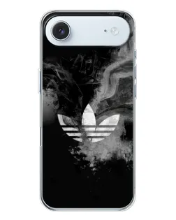 Чехол для iPhone 17 Air с картинкой «Абстрактный дым Adidas»
