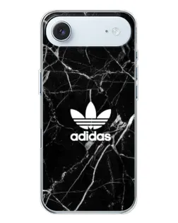 Чехол для iPhone 17 Air с картинкой «Белый мрамор Adidas»